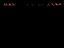 Tablet Screenshot of desartin.com